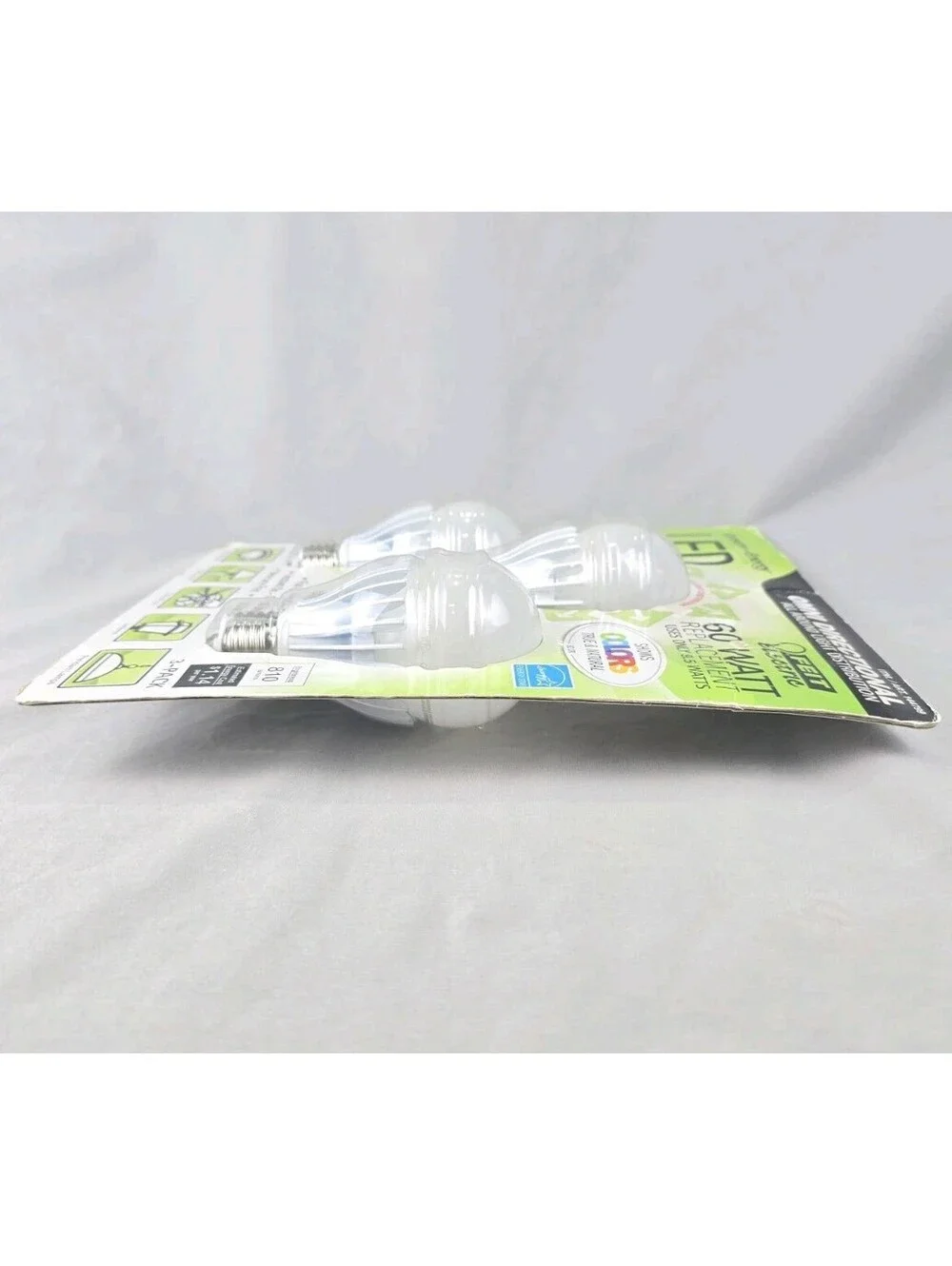 Feit Electric 60W Omni Directional Dimmable LED 3 Pack Light Bulbs Soft White